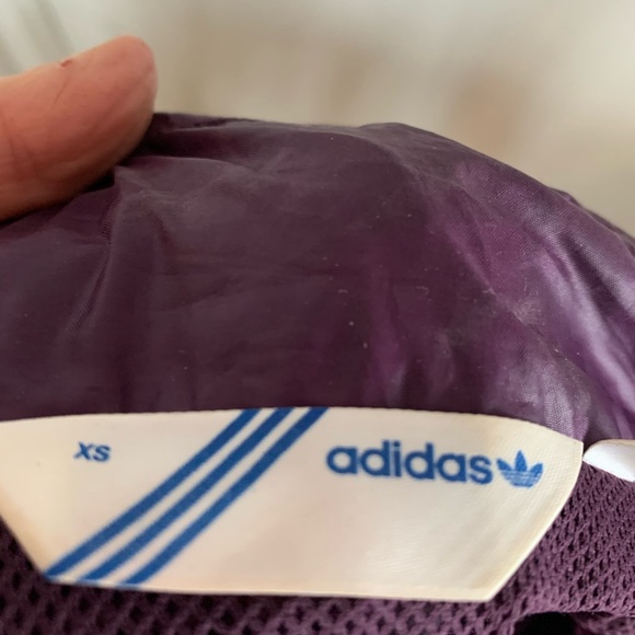 Purple Adidas xs original jacket - Picture 3 of 4